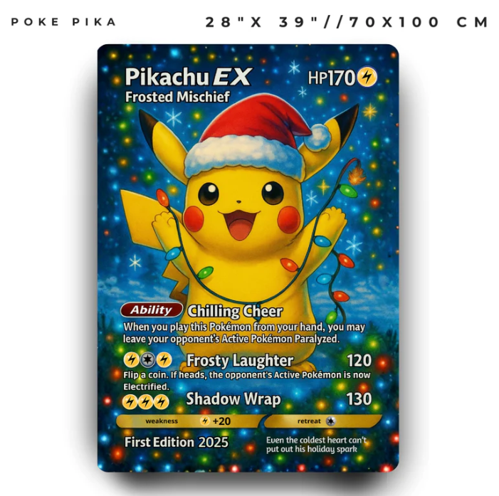 Pickachu - Christmas Limited Edition